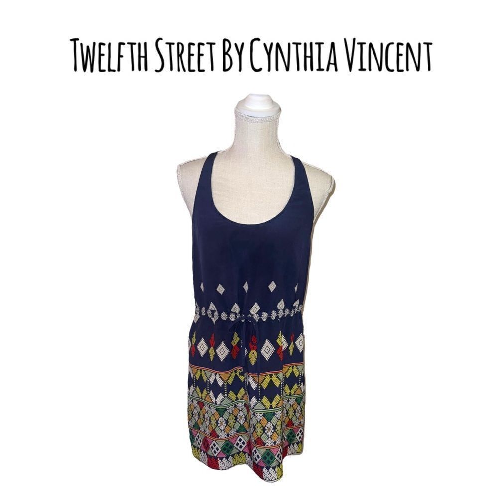 Twelfth Street By Cynthia Vincent Silk Dress